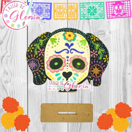 MH-183 Calaverita Perro con Base