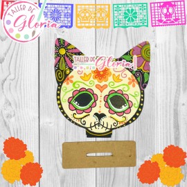 MH-184 Calaverita Gato con Base