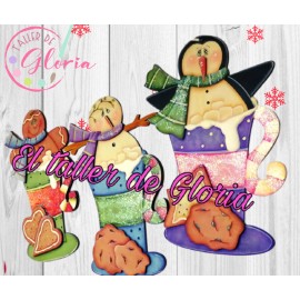 MN-003 Tazas Navideñas