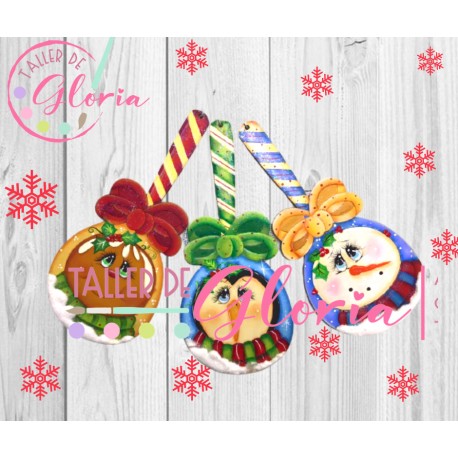 MN-088 Cucharas navideñas