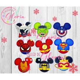 MN-136 Esferas Disney Super Heroes