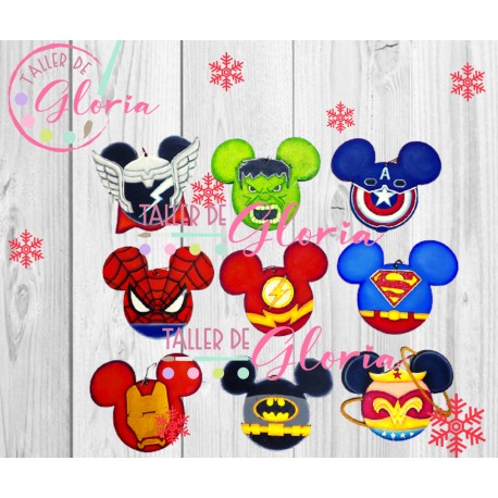 MN-136 Esferas Disney Super Heroes