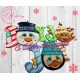 MN-108 Joy Pinguino, Galleta y Muñeco de Nieve