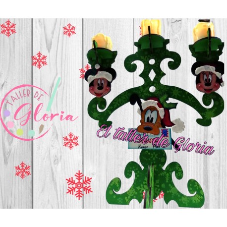 MN-110 Candelabro Navideño