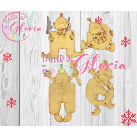MN-149 Tira HOHOHO Duendes