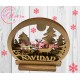 MN-127 Esfera 3D Navidad