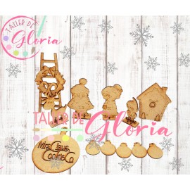 MN-272 Mini kit pareja claus