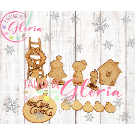 MN-272 Mini kit pareja claus