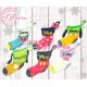 MN-239 Botas ratoncitos navideñas
