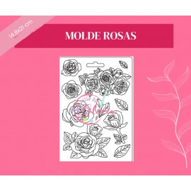 Molde Rosas