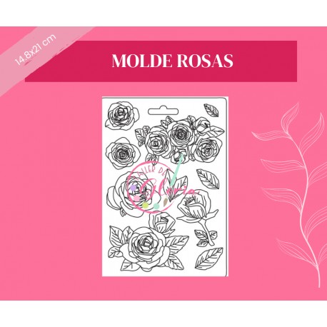 Molde Rosas