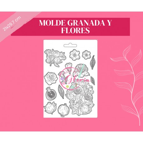Molde Granada y Flores