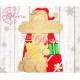 MN-355 Santa Feliz Navidad Juguetes y Regalos
