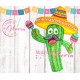 MS-025 Cactus sombrero y maracas