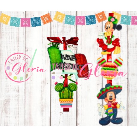 MS-056 Tira piñata ratones