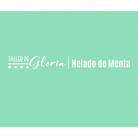 Helado de menta