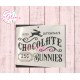 TGF-237 Estencil chocolates bunnies